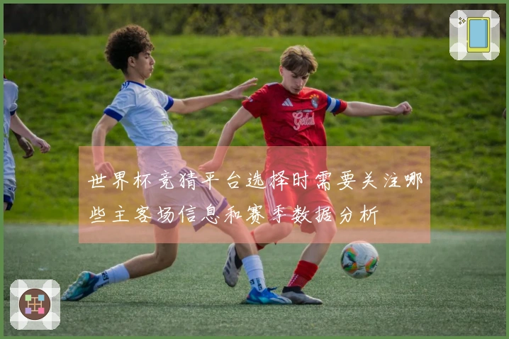 世界杯竞猜平台选择时需要关注哪些主客场信息和赛季数据分析
