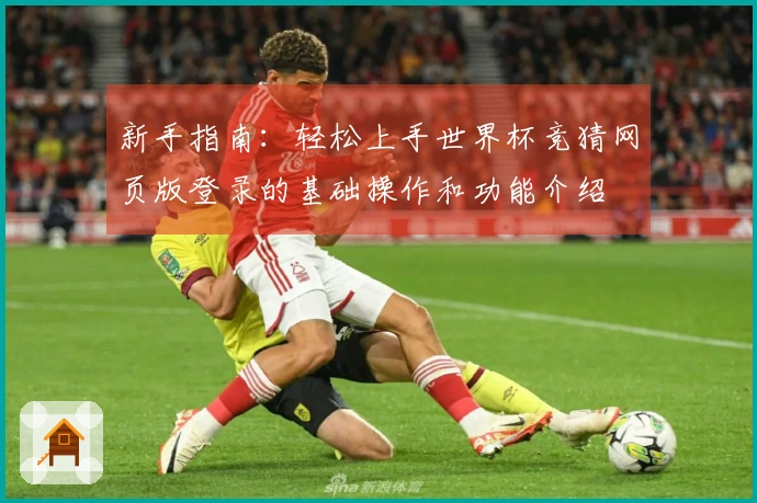 新手指南：轻松上手世界杯竞猜网页版登录的基础操作和功能介绍