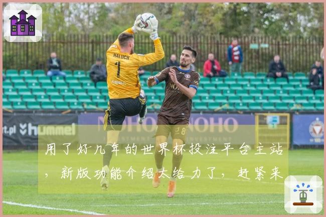 用了好几年的世界杯投注平台主站,新版功能介绍太给力了,赶紧来体验!